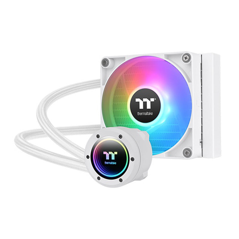 Thermaltake TH120 V2 ARGB Sync AIO Liquid CPU Cooler - Snow Edition(CL-W363-PL12SW-A) - 1