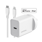 Comsol 20W USB-C Wall Charger + 1.5m USB-C to Lightning Cable(AC20KCLW) - 1
