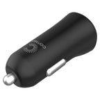 Comsol 2 Port 17W USB Car Charger 3.4A - Black(CCDN34BK) - 2