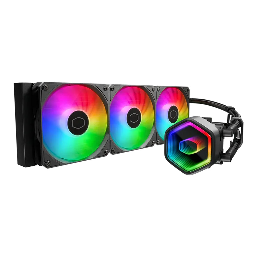 Cooler Master MasterLiquid II 360mm Core Liquid CPU Cooler - Black(MLW-D36M-A18PA-R1) - 1