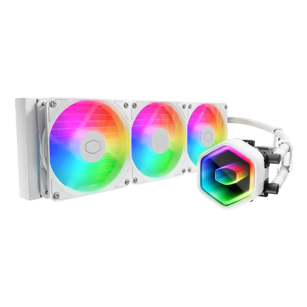Cooler Master MasterLiquid II 360mm Core Liquid CPU Cooler - White(MLW-D36M-A18PA-RW) - 1