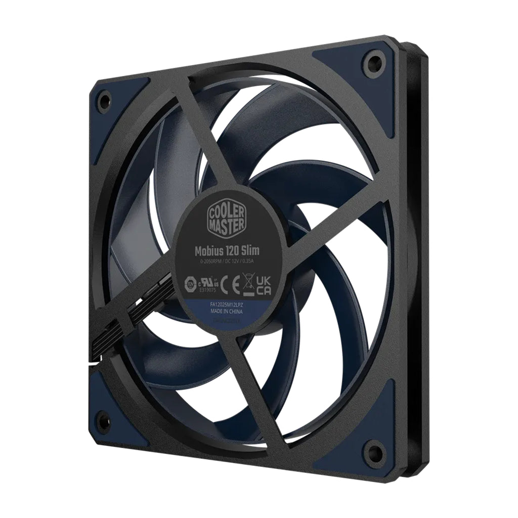 Cooler Master Mobius 120mm Slim Case Fan(MFZ-S2NN-25NPK-R1) - 4