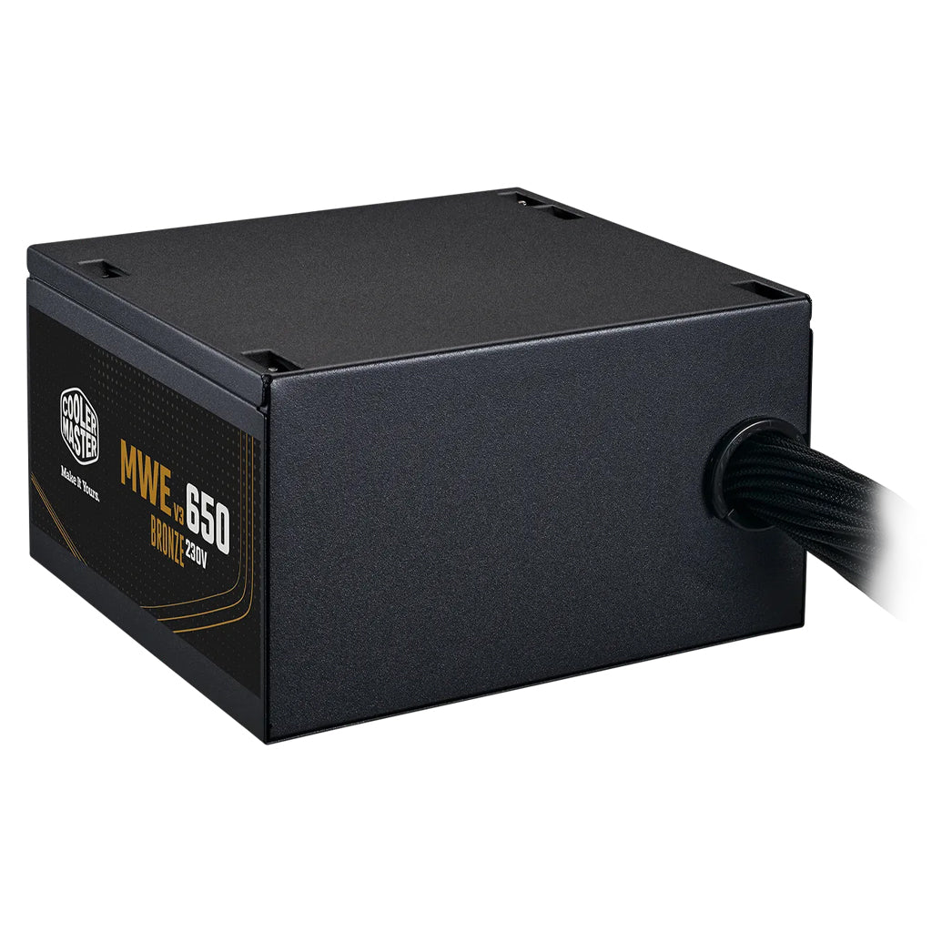Cooler Master MWE 650W 80+ Bronze ATX 3.1 Non-Modular Power Supply(MPE-6501-ACABW-3BAU) - 2