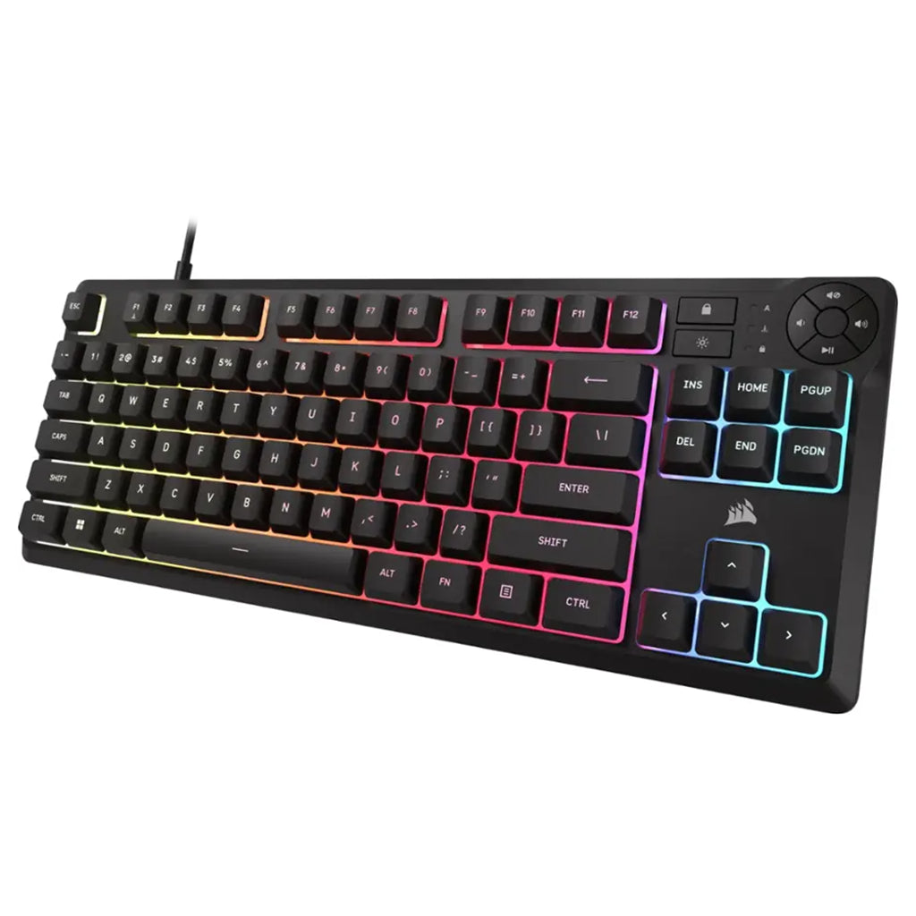 Corsair K55 CORE TKL RGB Wired Membrane Gaming Keyboard(CH-9216065-NA) - 4