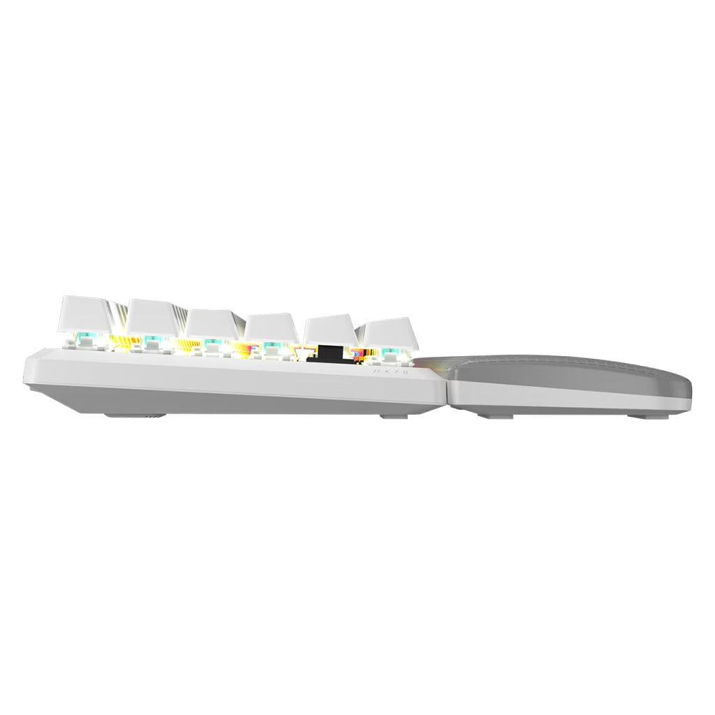 Corsair K70 PRO TKL Hall Effect Gaming Keyboard with Rapid Trigger - White(CH-911921G-NA) - 6