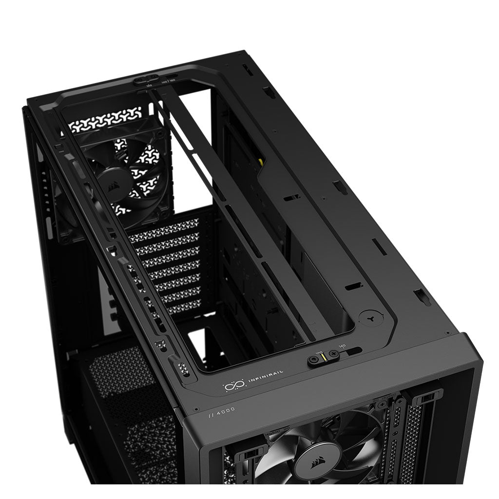 CORSAIR FRAME 4000X RS Mid-Tower Case - Black(CC-9011302-WW) - 11