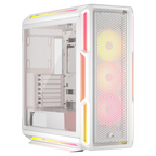 Corsair iCUE LINK 5000T LX RGB Tempered Glass Mid-Tower Case - White(CC-9011299-WW) - 1