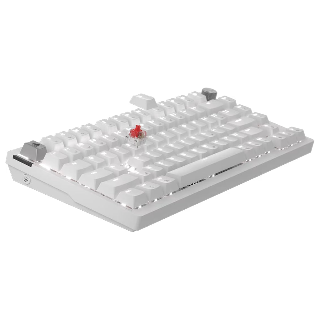 Corsair K65 PLUS WIRELESS 75% RGB Mechanical Gaming Keyboard - Frost White(CH-91D451E-NA) - 3