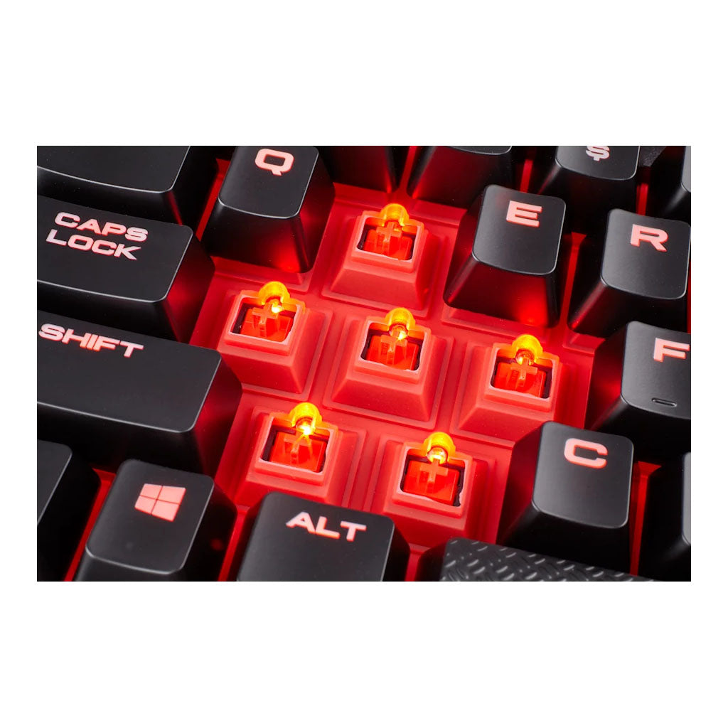Corsair K68 Mechanical Gaming Keyboard - Red LED - Cherry MX Red(CH-9102020-CN) - 14