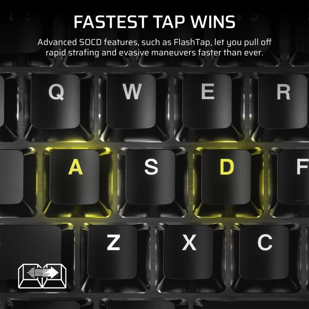 Corsair K70 Pro RGB TKL Hall Effect Rapid Trigger Gaming Keyboard(CH-911911G-NA) - 3