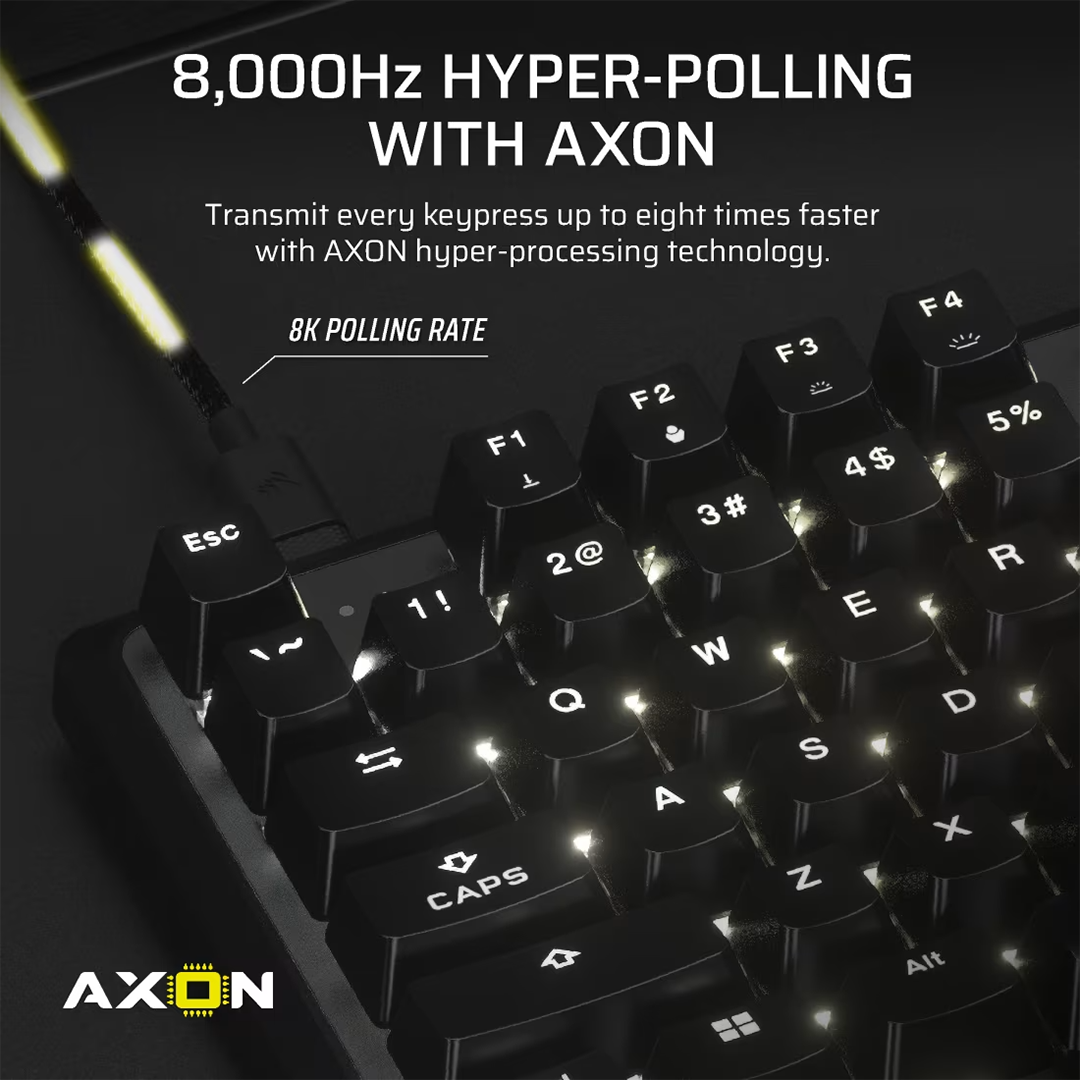 Corsair K70 Pro RGB TKL Hall Effect Rapid Trigger Gaming Keyboard(CH-911911G-NA) - 8
