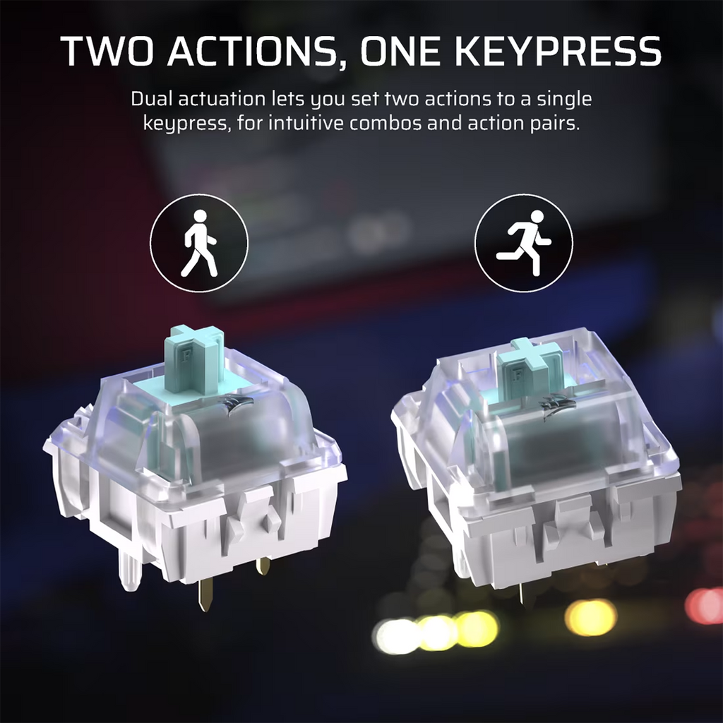 Corsair K70 Pro RGB TKL Hall Effect Rapid Trigger Gaming Keyboard(CH-911911G-NA) - 9