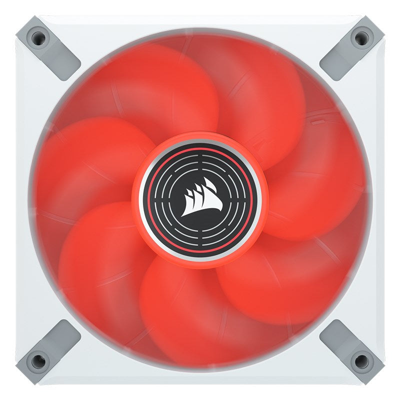 Corsair ML120 LED Elite Red 120mm PWM Fan - White Frame(CO-9050126-WW) - 4