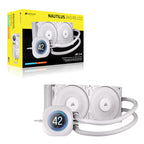 Corsair NAUTILUS 240 RS LCD AIO Liquid CPU Cooler - White(CW-9061032-WW) - 2