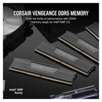 Corsair Vengeance 32GB (2x 16GB) DDR5 6000MHz CL30 Desktop Memory - Black(CMK32GX5M2B6000C30) - 5
