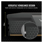 Corsair Vengeance 32GB (2x 16GB) DDR5 6000MHz CL30 Desktop Memory - Black(CMK32GX5M2B6000C30) - 9
