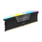 Corsair Vengeance RGB 32GB (2x 16GB) DDR5 6000MHz C40 Desktop Memory - Black(CMH32GX5M2B6000C40) - 2