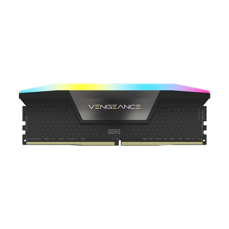 Corsair Vengeance RGB 32GB (2x 16GB) DDR5 6000MHz C40 Desktop Memory - Black(CMH32GX5M2B6000C40) - 3