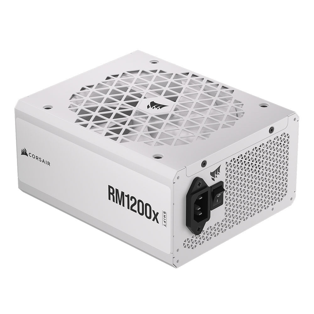 Corsair RM1200x Shift 1200W 80 Plus Gold Fully Modular ATX Power Supply - White(CP-9020276-AU) - 2