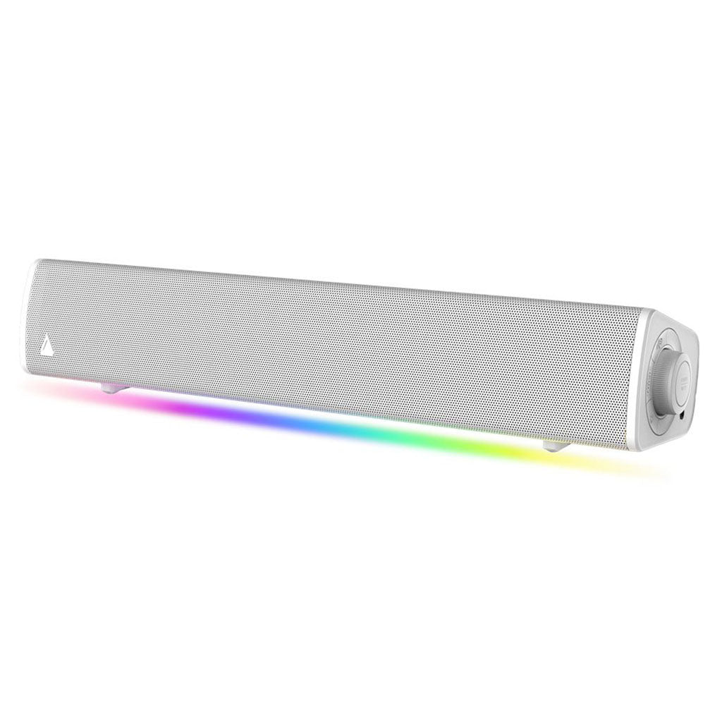 Creative Sound Blaster GS3 SuperWide Technology RGB Gaming Soundbar - White(51MF8465AA002) - 1