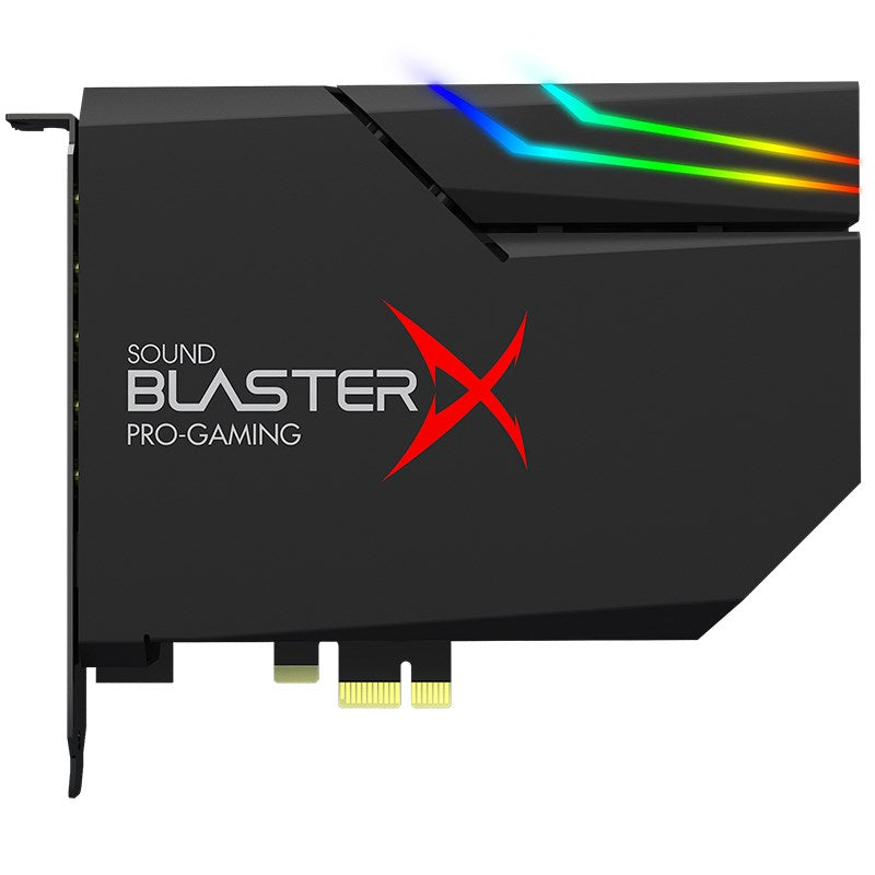 Creative Sound BlasterX AE-5 Plus Hi-res PCI-e DAC RGB Gaming Sound Card(70SB174000003) - 2