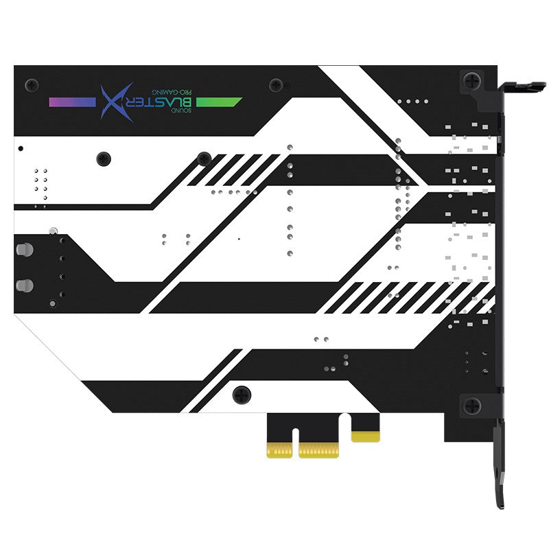 Creative Sound BlasterX AE-5 Plus Hi-res PCI-e DAC RGB Gaming Sound Card(70SB174000003) - 4