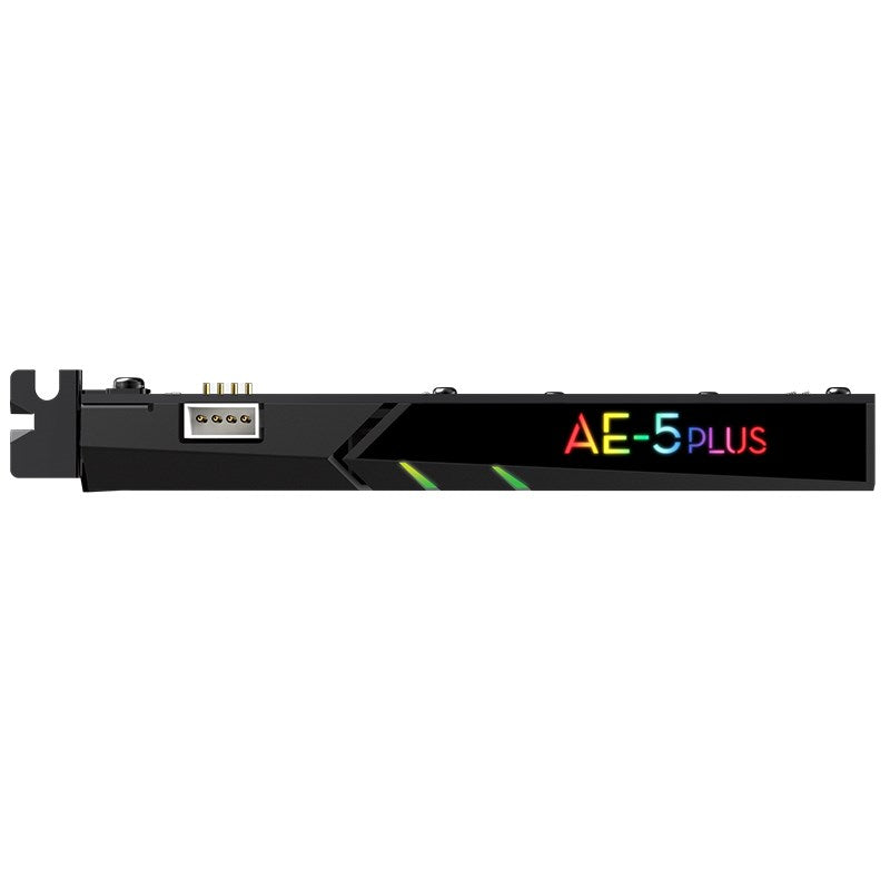 Creative Sound BlasterX AE-5 Plus Hi-res PCI-e DAC RGB Gaming Sound Card(70SB174000003) - 7