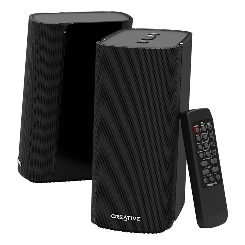 Creative T100 Compact Hifi 5.0 Bluetooth Desktop Speakers(51MF1690AA005) - 1