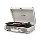 Crosley Cruiser Bluetooth Portable Turntable - White Sands + Crosley Entertainment Stand Bundle(CR8005FST-WS4) - 4