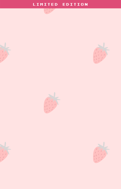 custom waves  strawmatcha background 390x605px