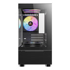 Antec CX200M Elite Tempered Glass RGB Micro-ATX Mini Tower Case - Black(CX200M Elite) - 6