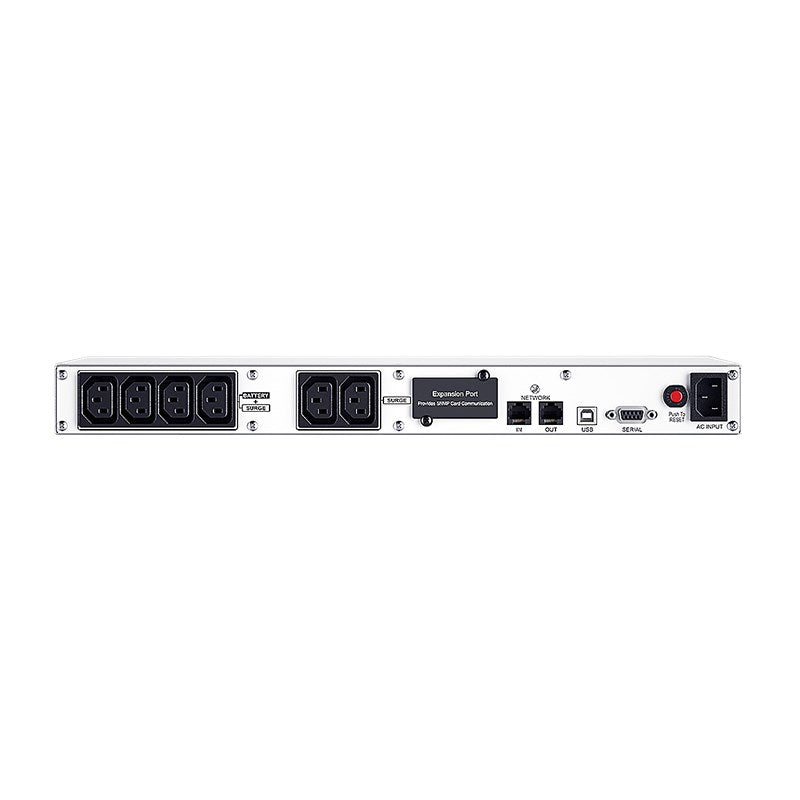 CyberPower OR600ERM1U Simulated Sine Wave 600VA/360W 1U Line Interactive UPS(OR600ERM1U) - 3