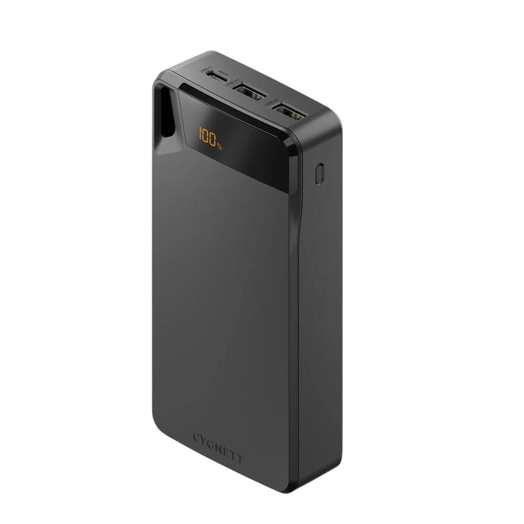 Cygnett ChargeUp Boost Gen4 20000 mAh USB-C & USB-A Power Bank w/ Digital Display(CY4751PBCHE) - 1