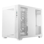 DeepCool CG330 3F WH Micro-ATX Compact PC Case - White(R-CG330-WHNGM3-G) - 3