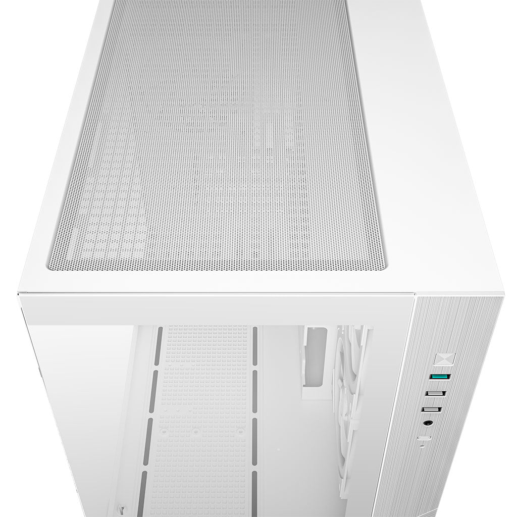 DeepCool CG330 3F WH Micro-ATX Compact PC Case - White(R-CG330-WHNGM3-G) - 9