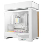 DeepCool CL6600 ATX Case with Inbuilt AIO ARGB Liquid Cooler - White(R-CL6600-WHNNA0-G) - 2