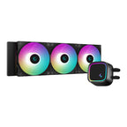 Deepcool LE720 360mm RGB AIO Liquid CPU Cooler - Black(R-LE720-BKAMMN-G-1) - 1