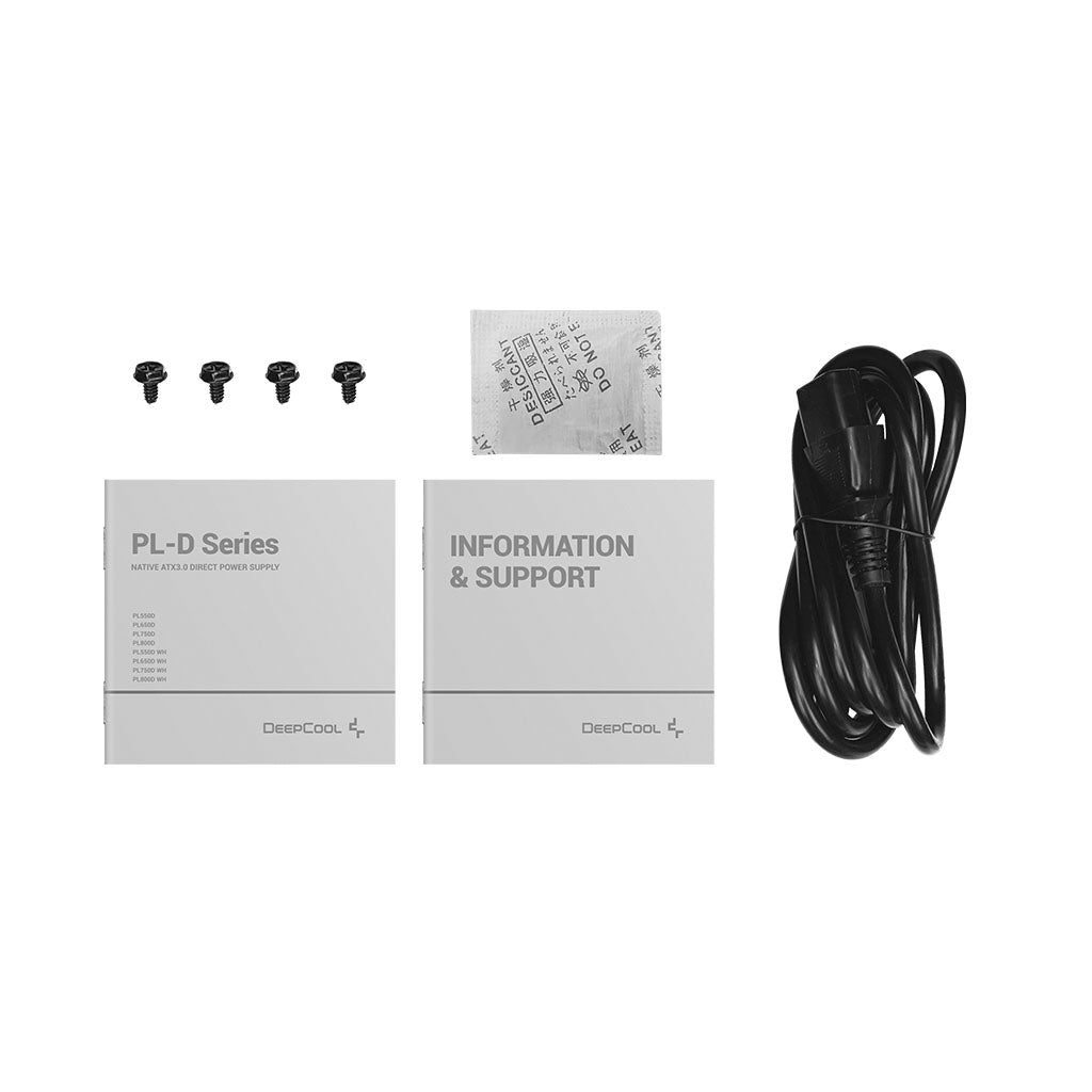 DeepCool PL550D 550W 80+ Bronze ATX 3.1 Non Modular Power Supply(R-PL550D-FC0B-AU-V2) - 8