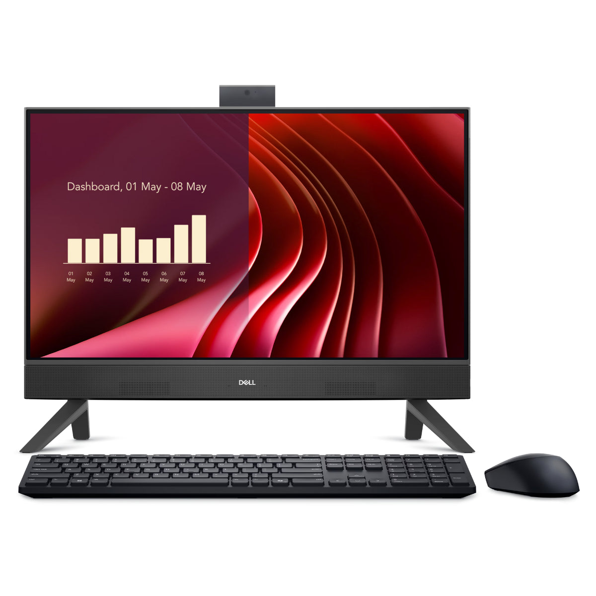 Dell 24 AIO 23.8" FHD All-in-One Desktop PC i5-1334U 16GB 512GB W11P 1YOS(OEC2425000701MAU1Y) - 1