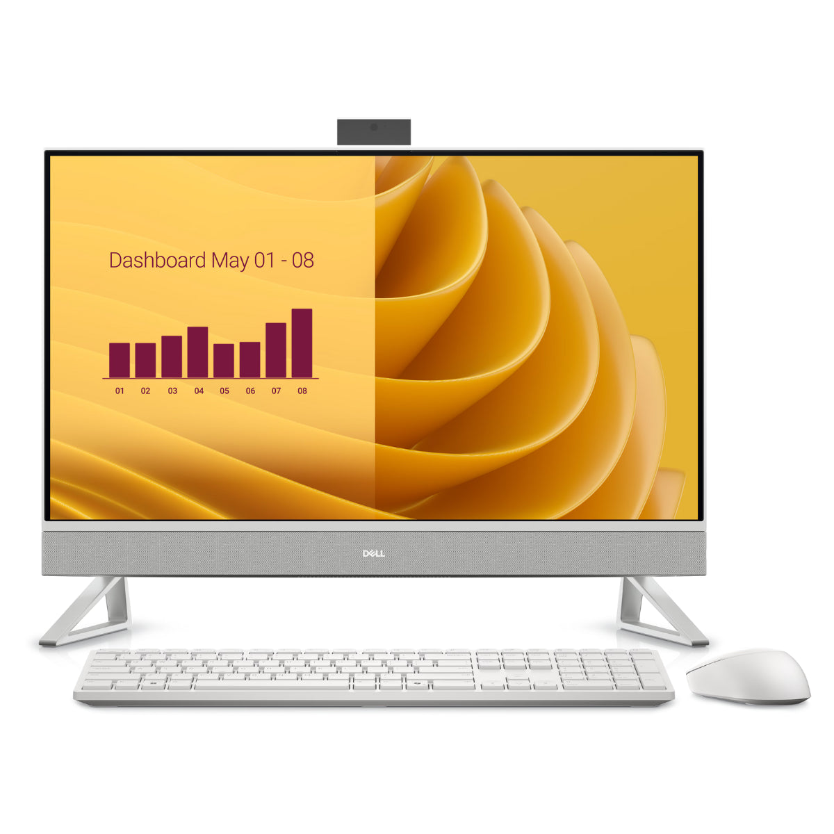 Dell 27 AIO 27" FHD All-in-One Desktop PC i5-1334U 16GB 512GB W11P 1YOS(OEC2725000401MAU1Y) - 1