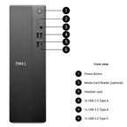 Dell Pro Slim SFF Desktop PC - Intel Core i5-1440, 16GB RAM, 512GB SSD, WiFi+BT, Windows 11 Pro - 1 YR ONSITE WARRANTY(BTOR004_QVS1260_AU) - 2