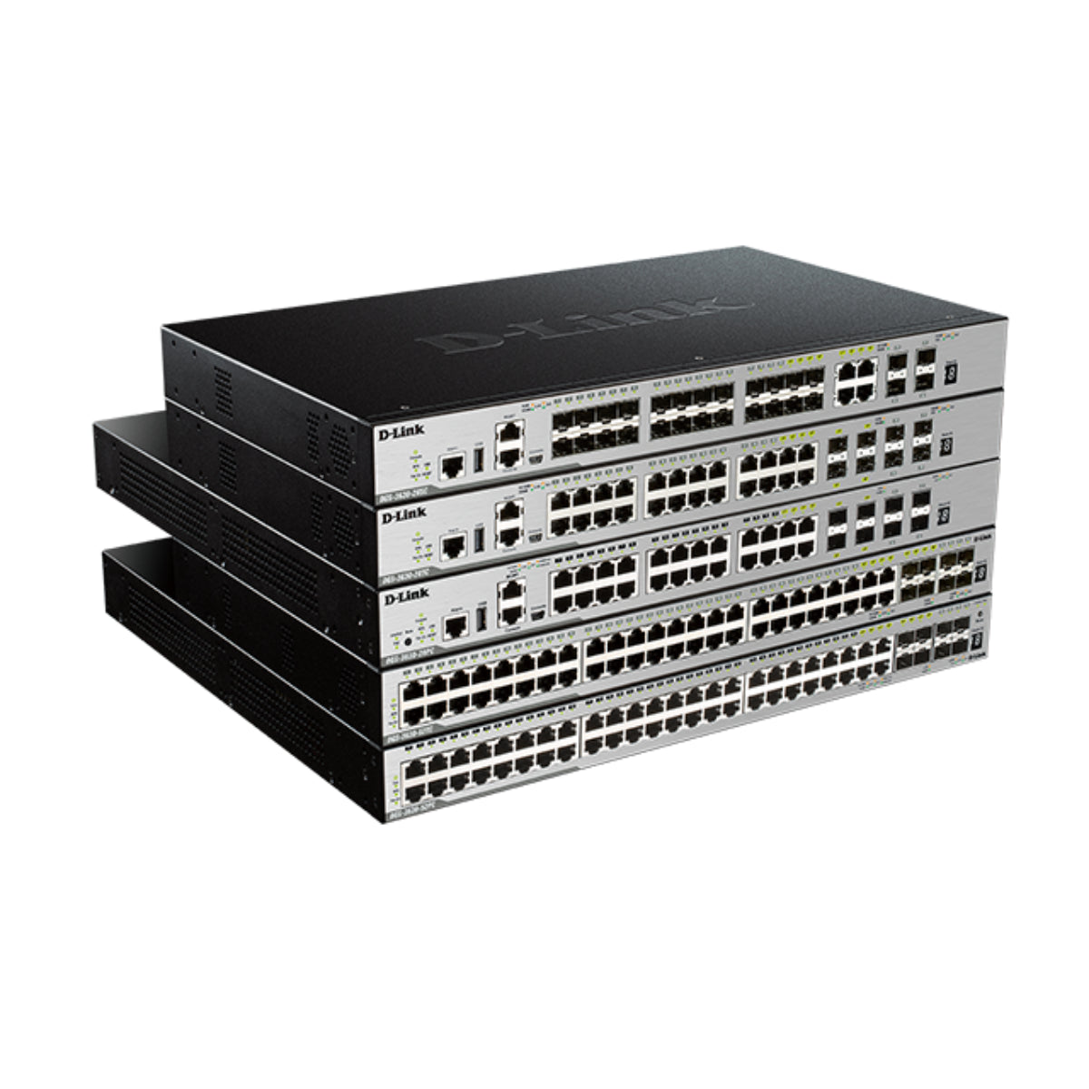 D-Link 52-Port Layer 3 Stackable PoE Switch w/ 48 PoE+ Ports & 4 SFP+(DGS-3630-52PC) - 4