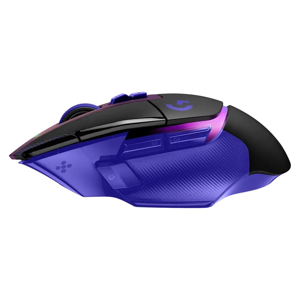Logitech G G502 X PLUS LIGHTSPEED Wireless RGB Gaming Mouse - Dark Lilac