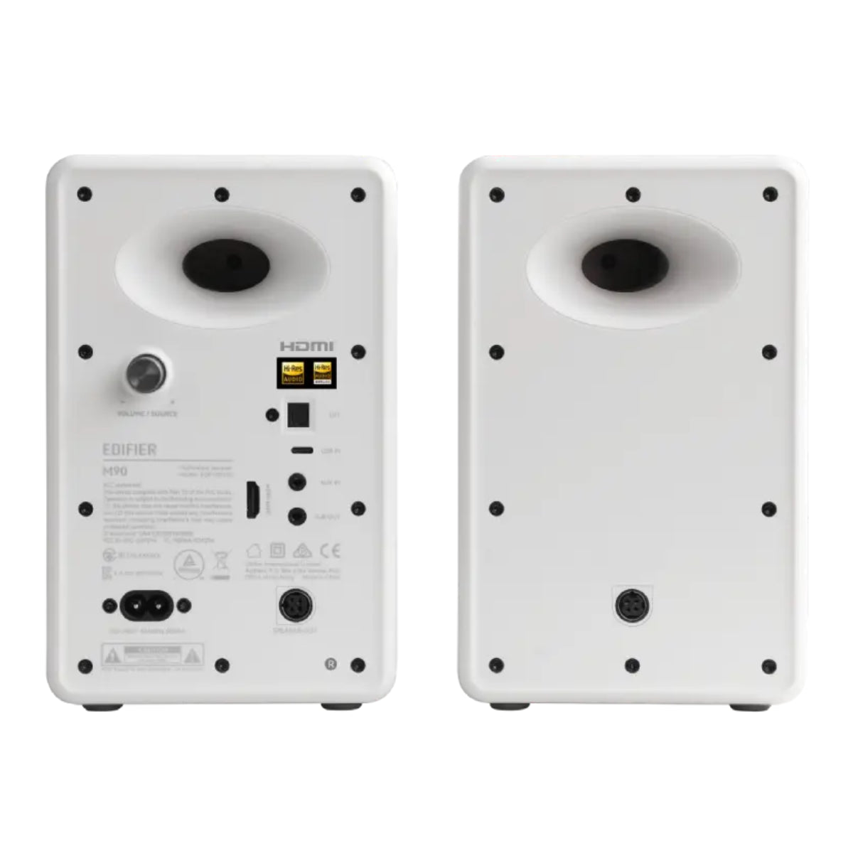 Edifier M90 Compact Active Wireless Bluetooth Speakers - White(M90-WHITE) - 5