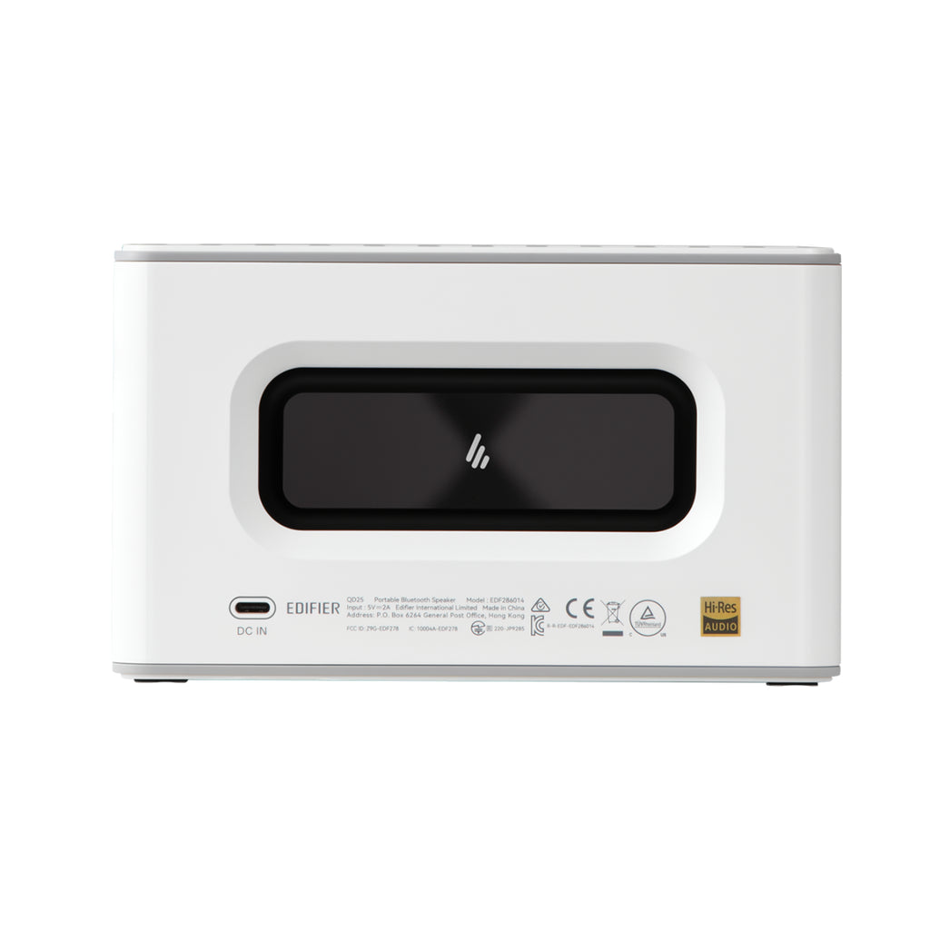 Edifier QD25 Tabletop Bluetooth Speaker - White(QD25-WHITE) - 3