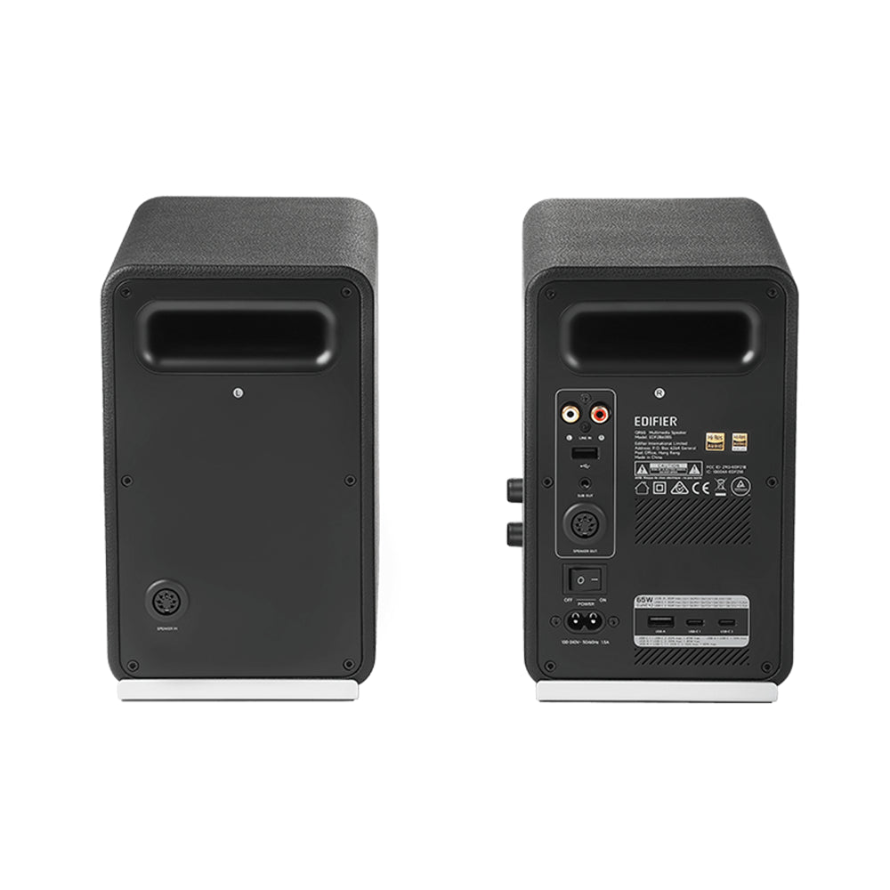Edifier QR65 Desktop Active Monitor with GaN Charger - Black(QR65-BLACK) - 2