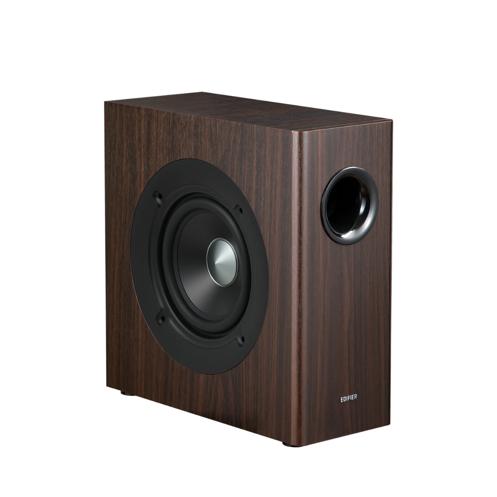 Edifier T5S Powered Subwoofer - Brown(T5S-BROWN) - 1