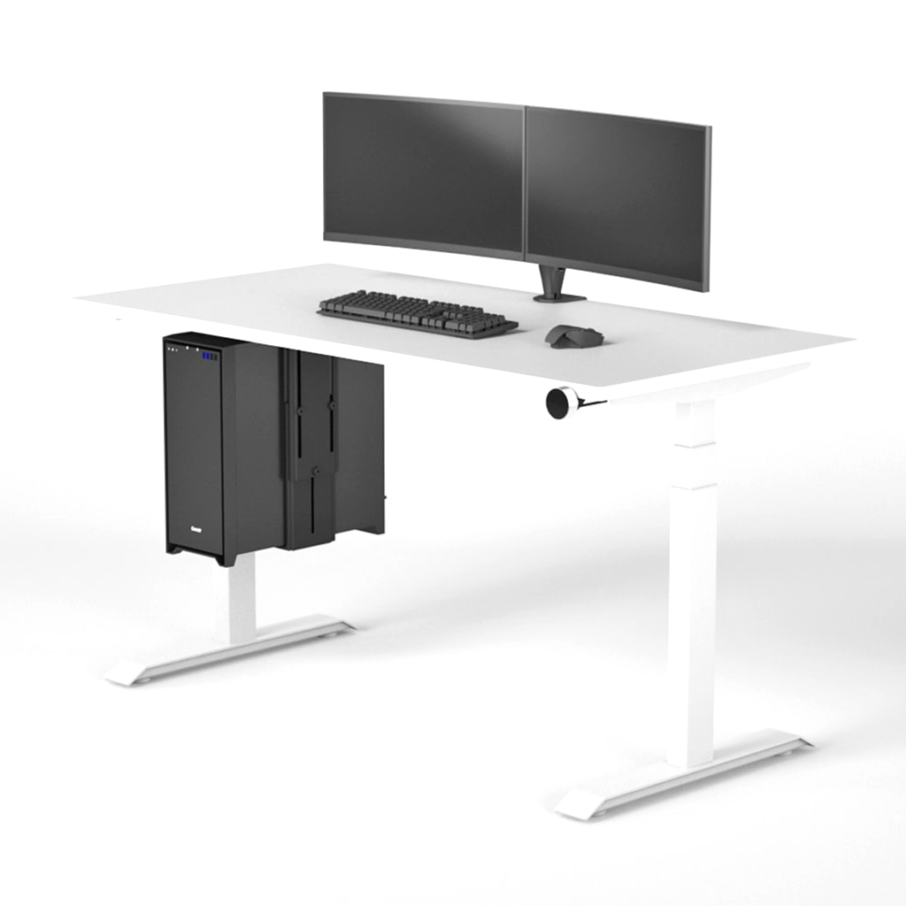 Elevate Ergonomics Rectangle Battlestation Desk - White (1800x750mm)(BS1875W) - 1