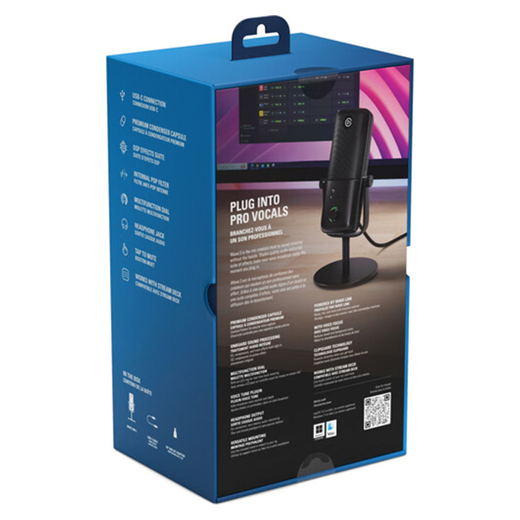 Elgato Wave:3 MK.2 Condenser Microphone - Black(10MAO9901) - 13