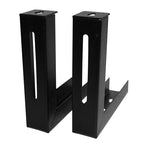 Elite Screens 6" Bracket set for Manual/Spectrum/VMAX2 Series - Black(ZVMAXLB6-B) - 4